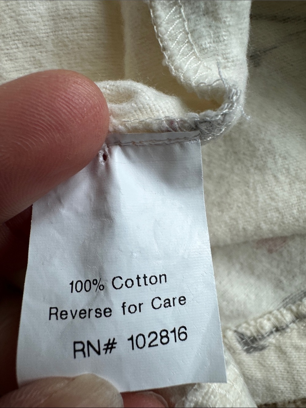 Garnet Hill flannel nightshirt - Picture 5 of 7